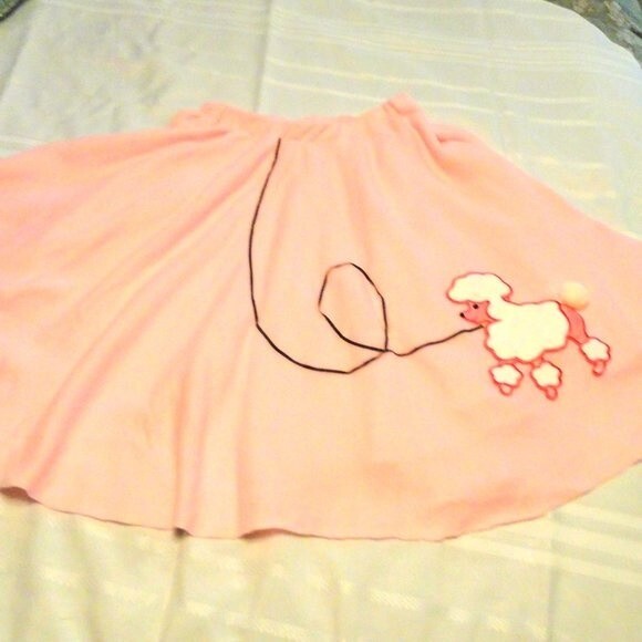 Poodlle Skirt Circle Skirt for costume - Picture 2 of 5